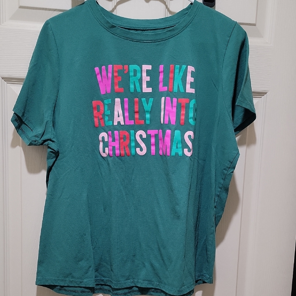 Christmas Graphic Tee - Green